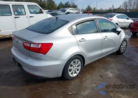 2016 Kia Rio Lx z USA, uszkodzony, nr VIN KNADM4A33G6558628